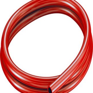 Tubo in plastica Rosso Circolare x 9.8mm ID x 14mm OD