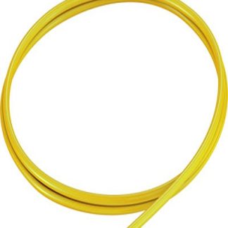 Tubo in plastica Giallo Circolare x 2.6mm ID x 4mm OD x 1.4mm