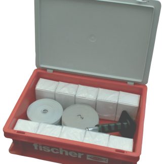 Fascetta di fissaggio in PP Fischer Fixings rivestita in Plastica