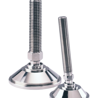 Piedino regolabile Nu-Tech Engineering, Ø 100mm, M20 x 150mm, 3000kg