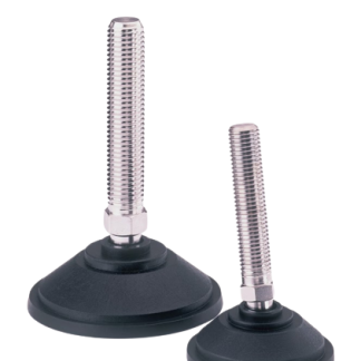 Piedino regolabile Nu-Tech Engineering, Ø 70mm, M12 x 125mm, 1000kg