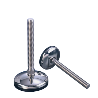 Piedino regolabile Nu-Tech Engineering, Ø 75mm, M10 x 75mm, 350kg