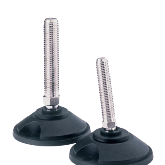 Piedino regolabile Nu-Tech Engineering, Ø 100mm, M12 x 125mm, 1000kg