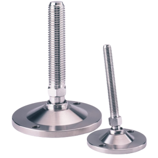 Piedino regolabile Nu-Tech Engineering, Ø 50mm, M8 x 60mm, 300kg