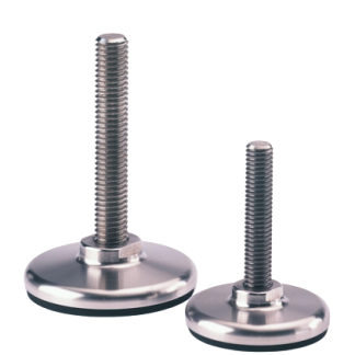 Piedino regolabile Nu-Tech Engineering, Ø 80mm, M12 x 150mm, 1500kg