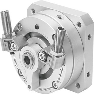 Attuatore rotante pneumatico Festo, Doppio effetto, foro da 12mm, rotazione di 246°, 10 bar max