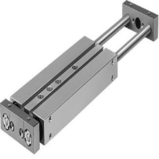 Cilindro guidato Festo serie DPZJ 159964, corsa 100mm, foro da 25mm, Doppio effetto
