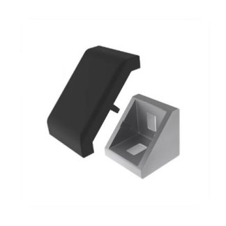 Staffa angolare RS PRO in Alluminio pressofuso, per profili da 30 mm, scalanatura da 8mm, M6