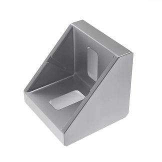 Staffa angolare RS PRO in Alluminio pressofuso, per profili da 42 mm, scalanatura da 10mm, M8