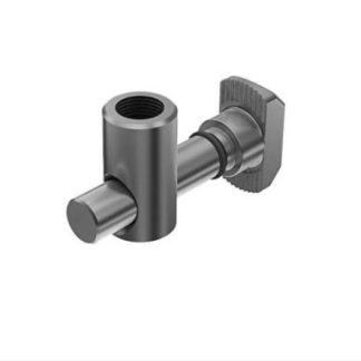 Connettore di profilo RS PRO in Acciaio galvanizzato, per profili da 40 mm → 60 mm, scalanatura da 10mm, M17