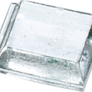 Piedini autoadesivi Adesivo 3M in PUR, forma conica quadrata, Ø 19.9mm x 3.9mm