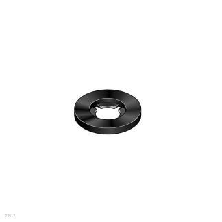 Rondelle Bosch Rexroth, in Poliammide Nero, per vite/bullone M4, Ø esterno 9.0mm