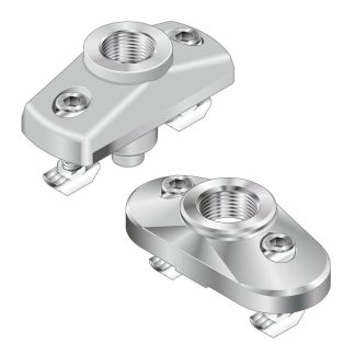 Morsetto di collegamento Bosch Rexroth, per profili da 45 mm, scalanatura da 10mm, G 1/2poll.