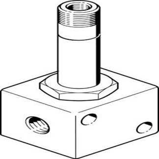 Elettrovalvola a Solenoide Festo, Metrico M5, funzione 3/2, Monostable, Open, azionamento Elettrico