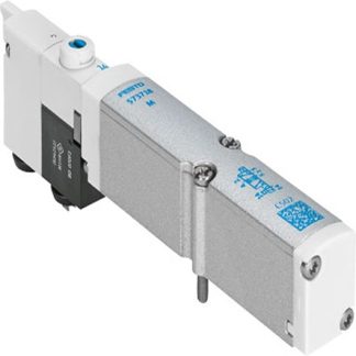 Elettrovalvola a Solenoide Festo, funzione 2x3/2, Closed, Monostable, azionamento Elettrico, 24V cc