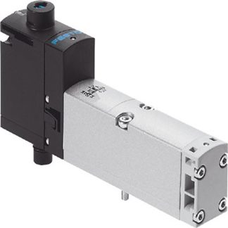 Elettrovalvola a Solenoide Festo, G 1/8, funzione 5/2 Way, Monostable, azionamento Elettrico, 24V cc