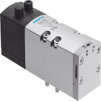 Elettrovalvola a Solenoide Festo, G 3/8, funzione 5/2, Monostable, azionamento Elettrico, 24V cc