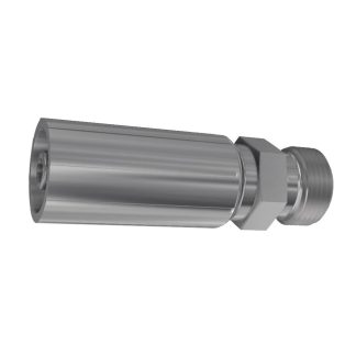 Raccordo tubo flessibile crimpato Parker, connettore A: 1/4 poll., B: Maschio M14 x 1,5