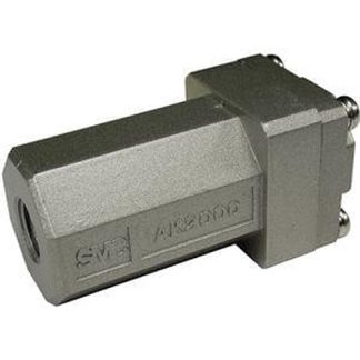 Valvola di non ritorno in Alluminio pressofuso SMC, 1/2poll, 1 MPa max, tipo Valvola di ritegno