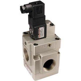 Valvola pilota con solenoide SMC, G 1, funzione External Pilot, 24V cc