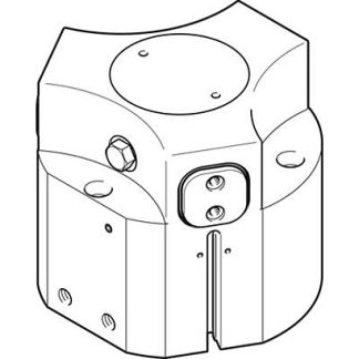 Pinza pneumatica, Festo HGDD-80-A-G2, serie HGDD, 3 dita, Doppio effetto, 8 bar max, presa parallela