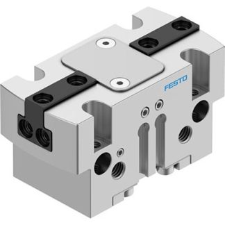 Pinza pneumatica, Festo HGPT-20-A-B-F, serie HGPT, 2 dita, Doppio effetto, 8 bar max, presa parallela