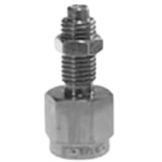 Parker, connettore A: Terminale maschio metrico svasato 24°, B: G 1/2