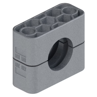 Morsetto per tubi, Parker RAA106X, per tubo con Ø esterno di 6mm max, in Alluminio