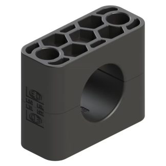 Morsetto per tubi, Parker RAVG428X, per tubo con Ø esterno di 28mm max, in Acciaio