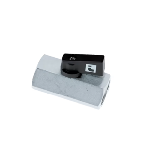 Valvola a sfera in Ottone cromato Legris, 1/4poll