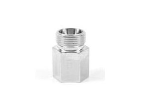 Raccordo idraulico femmina Parker, connettore A: Maschio metrico svasato 24°, B: G 1/2 Femmina