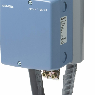 Servomotore Elettrico Siemens, 2, 3 porte, 24 V, 10W, apertura in 30s max, chiusura in 15s max