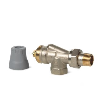 Valvola termostatica per radiatore in Ottone Siemens, 10 bar max, da +1 → +120 °C, connessione R 1/2" maschio x