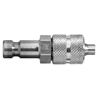 Giunto ad attacco rapido Legris, Portagomma Femmina, Maschio, in Acciaio inox 304, Profilo dritto, Walther