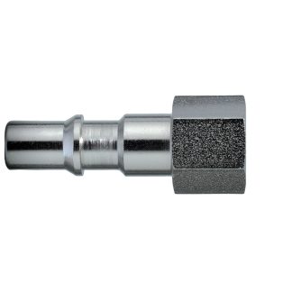 Giunto ad attacco rapido Legris, Filetto femmina BSPP 1/8 in Female Femmina, in Acciaio nichelato, ISO 6150 C, ISO C