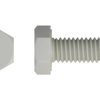 Nylon 6.6 hexagon h/set screw,M8x16mm
