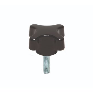 Manopola di serraggio RS PRO in Duroplast, M12 x 40 x 40mm