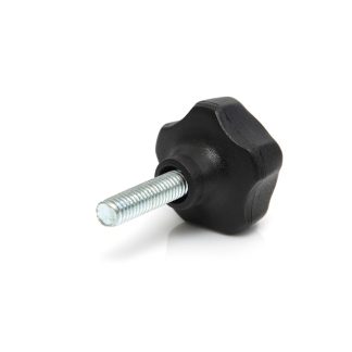 Manopola di serraggio Multi lobo RS PRO in Termoplastico, M6 x 25 x 25mm