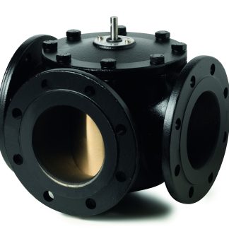 Valvola di attuazione in Ghisa Siemens, 600 kPa max, 3 porte, compatibile con tubo da 100mm