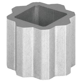 Manicotto di collegamento Festo, serie DARQ, per l'uso con Cilindro e attuatore pneumatico