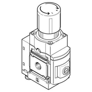 Regolatore, Festo MS6-LRPB-1/2-D7-A8-BD, serie SIG.RA, ingresso G 1/2, 14bar max