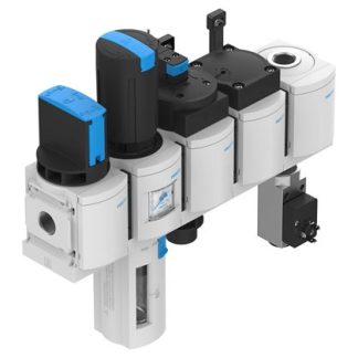 Gruppo FRL Festo MSB6-1/2:C3J4D1A1F3-WP, attacco G 1/2, scarico Automatico, filtrazione 5μm