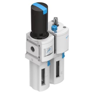Gruppo FRL Festo MSB6-1/2-FRC11:J9M2, attacco G 1/2, scarico Manuale, filtrazione 5μm
