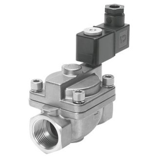 Elettrovalvola a Solenoide Festo, NPT 1, funzione 2/2 Way, Closed, Monostable, azionamento Elettrico