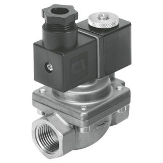 Elettrovalvola a Solenoide Festo, NPT 3/8, funzione 2/2 Way, Closed, Monostable, azionamento Elettrico