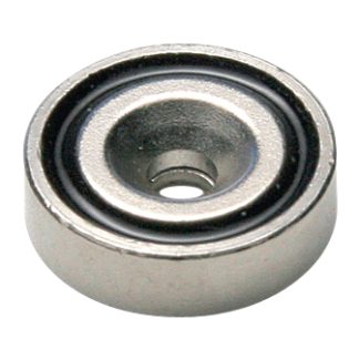 Magnete Rotondo Sura Magnets, Ø 16mm, trazione 75N