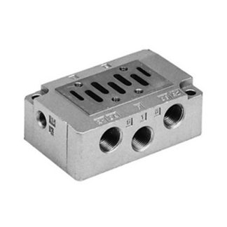 Base manifold SMC, filettatura G 1/4