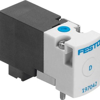 Elettrovalvole per pneumatica Festo, funzione 3/2 Open, Single Solenoid, azionamento Elettrico, 5V cc