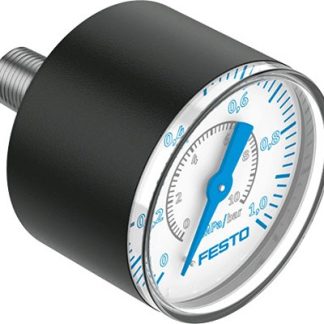 Manometro Festo, 0bar → 10bar max, R 1/8, Ø est. 40mm