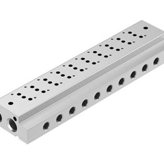 Manifold Festo VABM-C7-12M-G18-5, 5 stazioni, filettatura G 1/8, Lega di alluminio